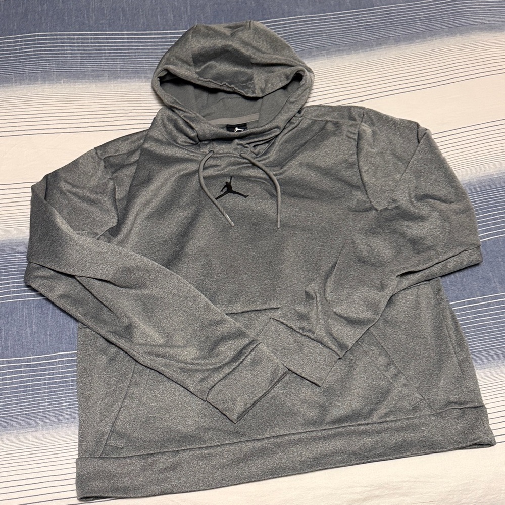 Jordan Men’s Gray Dri-Fit Hoodie